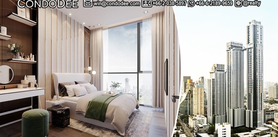 Condo in Watthana, Bangkok, Thailand, 2 bedrooms  № 200946