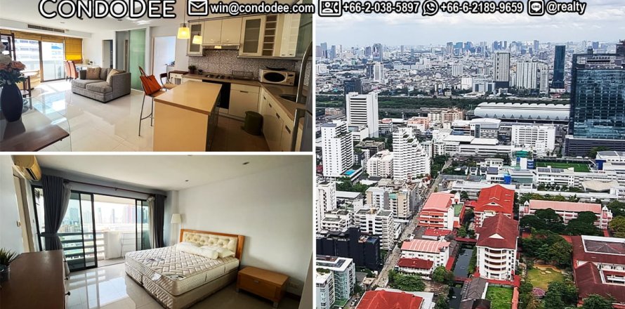 Condo à Watthana, Bangkok, Thaïlande, 2 chambres № 200948