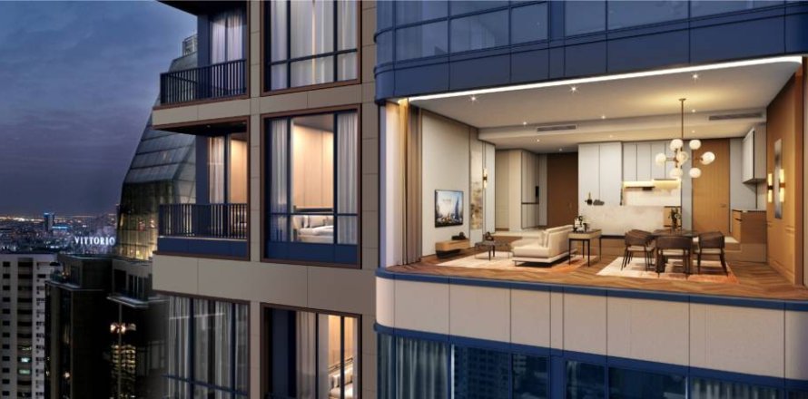 Condo à Bangkok, Thaïlande, 2 chambres  № 172847