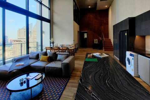 Пентхаус в Ваттхане, Бангкок, Таиланд с 3 спальнями  № 150058 - фото 12