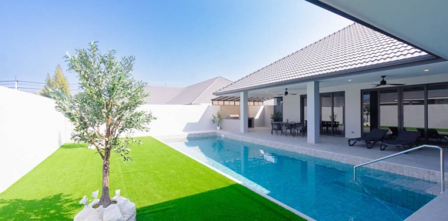 Вилла в Хуа Хине, Таиланд с 4 спальнями  № 146854