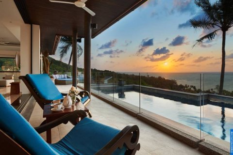 Вилла в Самуи, Таиланд с 4 спальнями  № 161097 - фото 2