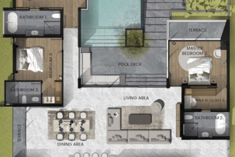 Villa à Pattaya, Thaïlande 3 chambres № 161093 - photo 22