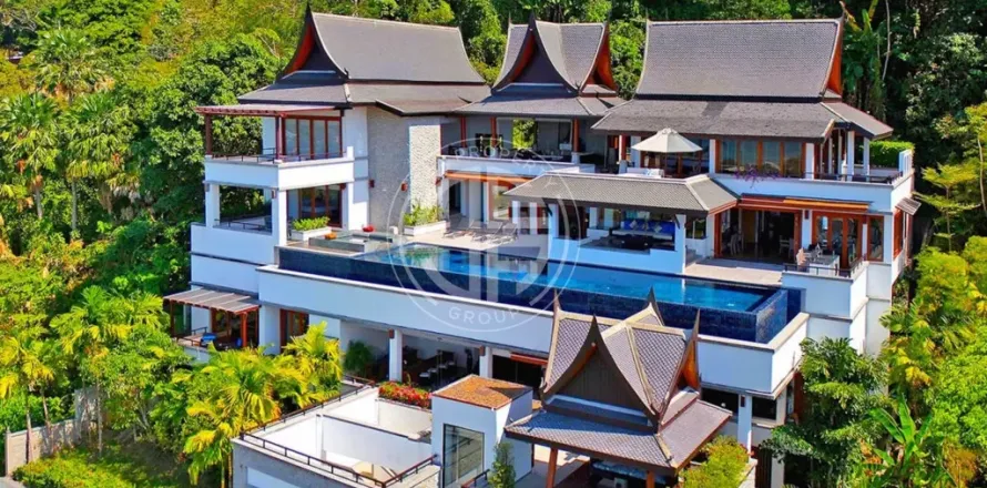 วิลล่าในภูเก็ต, ประเทศไทย 5 ห้องนอน № 190587