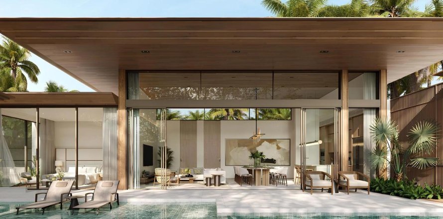 Пентхаус в Пхукете, Таиланд с 5 комнатами  № 150587