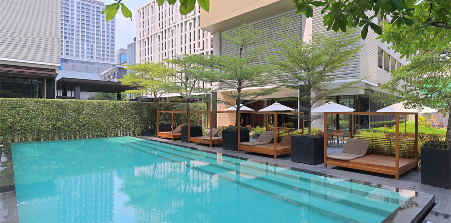 Condo à Bangkok, Thaïlande, 2 chambres № 226124