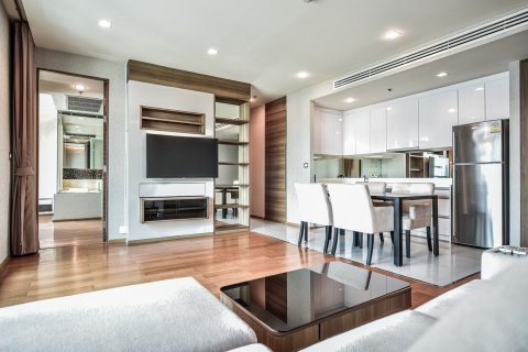 Condo à Bang Rak, Bangkok, Thaïlande, 2 chambres  № 136338 - photo 9