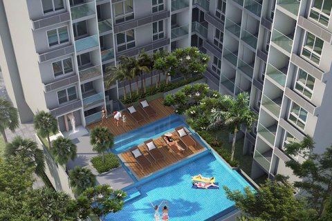Studio in the Condo in Pattaya, Thailand  № 204086
