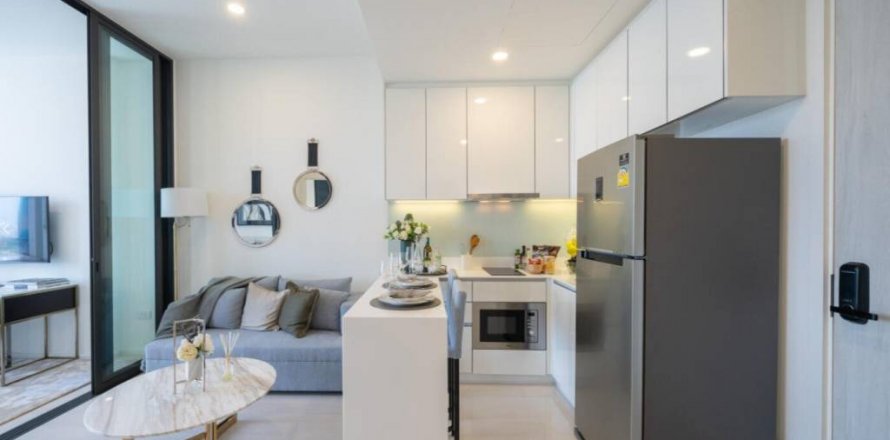 Кондоминиум с 1 спальней в Бангкоке, Таиланд № 114387