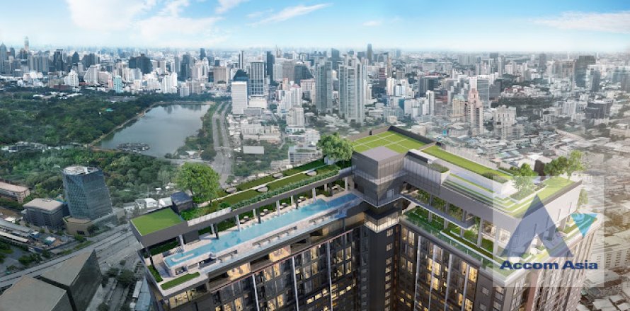Duplex in Khlong Toei, Bangkok, Thailand 1 Schlafzimmer № 219150