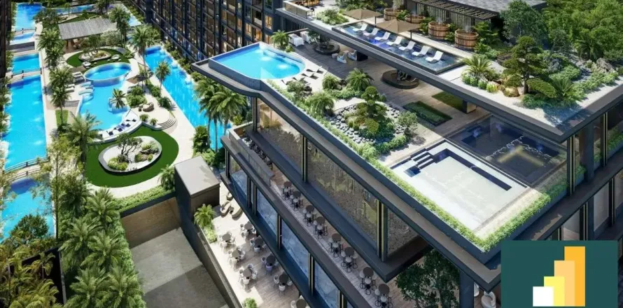 Condominio de 3 dormitorios en Pattaya, Tailandia № 211184