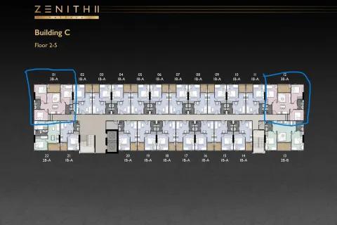 Condominio de 3 dormitorios en Pattaya, Tailandia № 211184 - foto 24