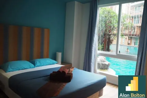 Condominio de 2 dormitorios en Jomtien Beach, Pattaya, Tailandia № 211186 - foto 14