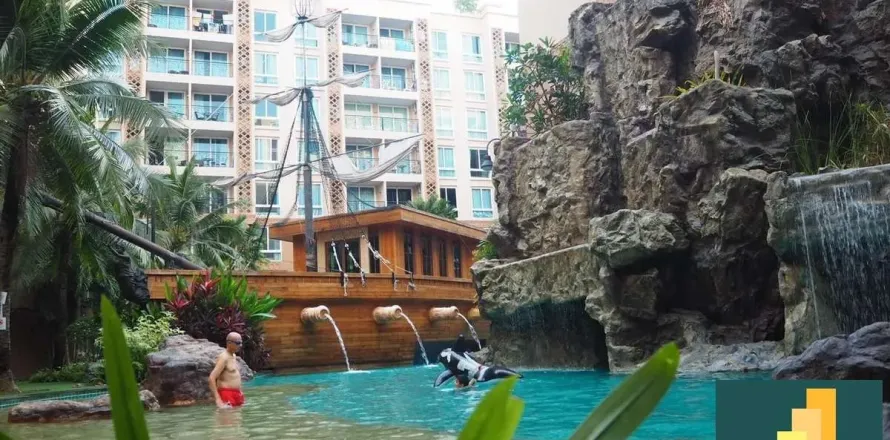 Condominio de 2 dormitorios en Jomtien Beach, Pattaya, Tailandia № 211186