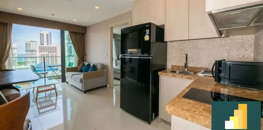 Condominio de 1 dormitorio en Pattaya, Tailandia № 211189