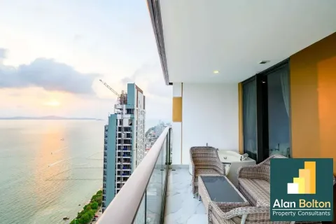 Condominio de 2 dormitorios en Jomtien Beach, Pattaya, Tailandia № 210801 - foto 9