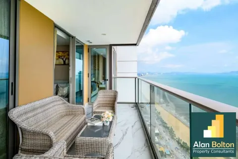 Condominio de 2 dormitorios en Jomtien Beach, Pattaya, Tailandia № 210801 - foto 4