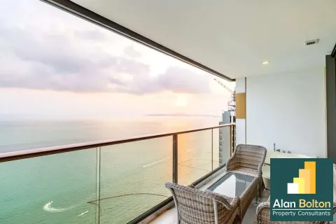 Condominio de 2 dormitorios en Jomtien Beach, Pattaya, Tailandia № 210801 - foto 3