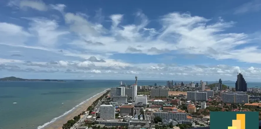 Condominio de 1 dormitorio en Jomtien Beach, Pattaya, Tailandia № 210803