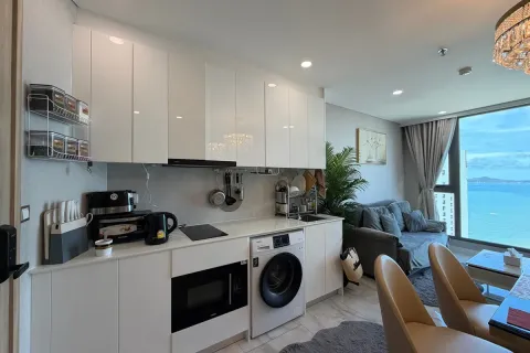 Condominio de 1 dormitorio en Jomtien Beach, Pattaya, Tailandia № 210803 - foto 13