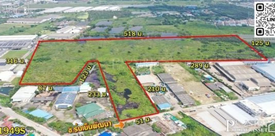 Terrain à Samut Sakhon, Thaïlande 105600 m2 № 161763