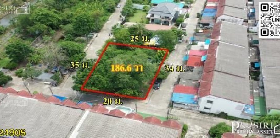 Terrain à Krathum Baen, Thaïlande 744 m2 № 161764
