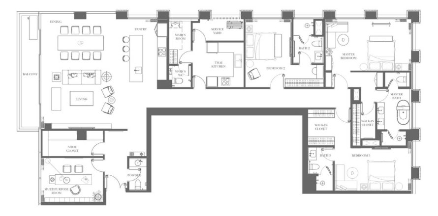 ЖК InterContinental Residences Bangkok Asoke в Бангкоке, Таиланд № 163648 - фото 1