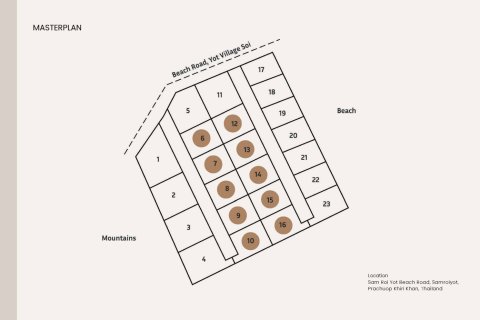 Villa in Hua Hin, Thailand 3 bedrooms № 169914 - photo 9