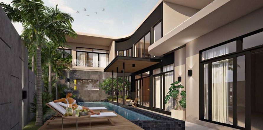 Вилла в Банг Тао, Таиланд с 4 спальнями № 159963