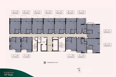 Condo à Thonburi, Bangkok, Thaïlande, 1 chambre  № 166821 - photo 29