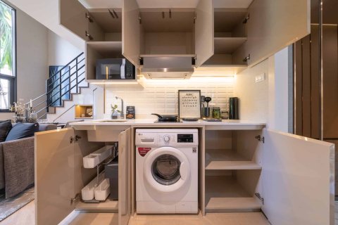 Condo à Thonburi, Bangkok, Thaïlande, 1 chambre  № 166821 - photo 25