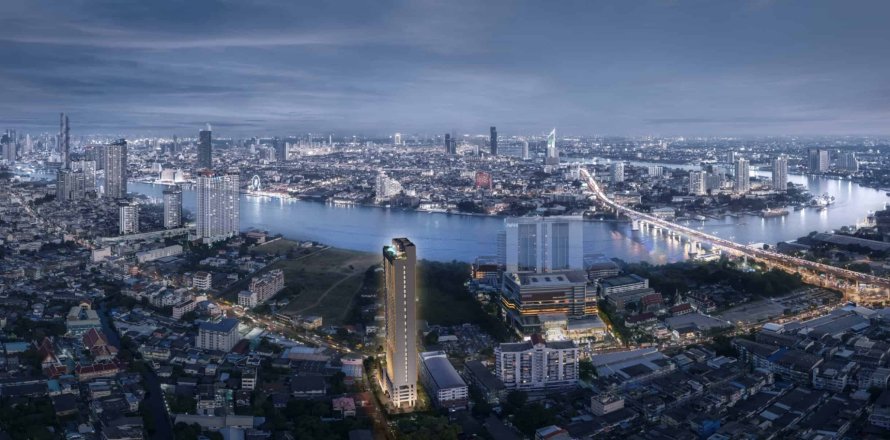 Condo à Thonburi, Bangkok, Thaïlande, 1 chambre  № 166821