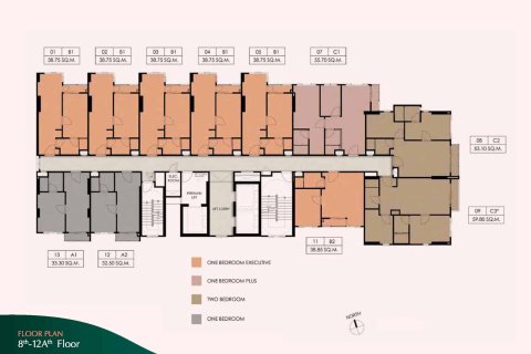 Condo in Thonburi, Bangkok, Thailand, 1 bedroom № 166820 - photo 21