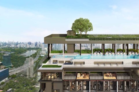 Condo à Bangkok, Thaïlande, 2 chambres  № 166823 - photo 4