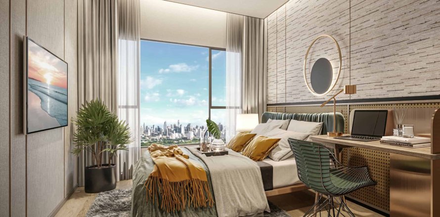 Condo à Bangkok, Thaïlande, 2 chambres  № 166823