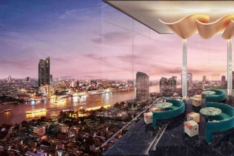 Condo à Thonburi, Bangkok, Thaïlande, 2 chambres  № 165821 - photo 10