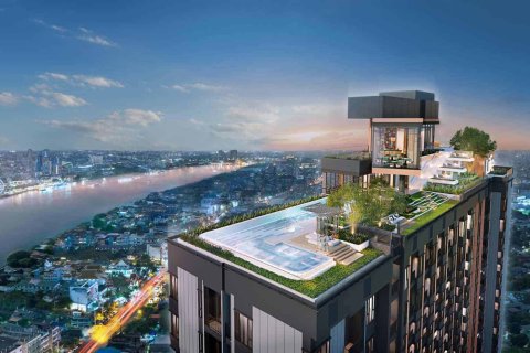 Condo à Thonburi, Bangkok, Thaïlande, 1 chambre  № 165823 - photo 20