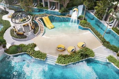 Квартира в Паттайе, Таиланд с 2 комнатами № 134277 - фото 2