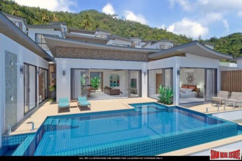 Villa sur Chaweng Beach, Ko Samui, Thaïlande 3 chambres № 193477