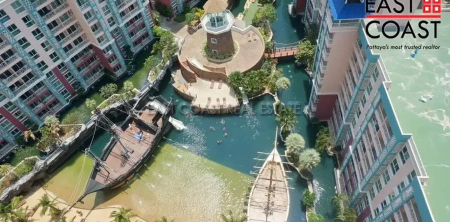 Condominio de 2 dormitorios en Jomtien Beach, Pattaya, Tailandia № 213209