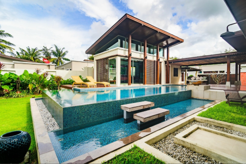 Вилла в Пхукете, Таиланд с 3 спальнями  № 154202 - фото 2