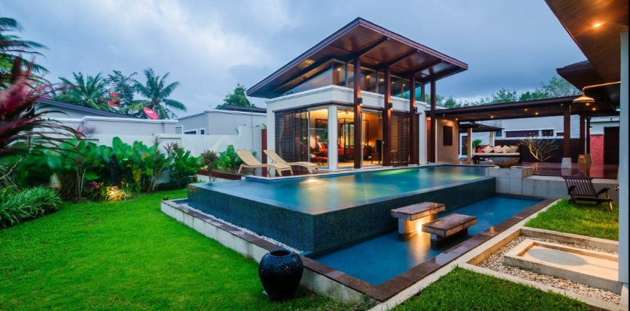 Вилла в Пхукете, Таиланд с 3 спальнями  № 154202