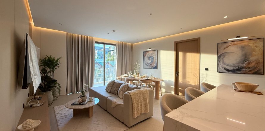 Eigentumswohnung auf Surin Beach, Thailand, 2 Schlafzimmer  № 222619