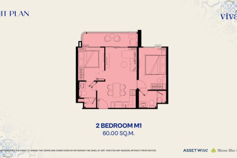 Eigentumswohnung in Kamala, Thailand, 2 Schlafzimmer № 222622 - Foto 15