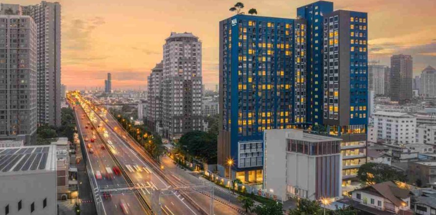 Condo à Bangkok, Thaïlande, 1 chambre № 208818