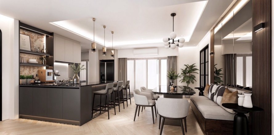 Кондоминиум с 4 спальнями в Ваттхане, Бангкок, Таиланд № 140025