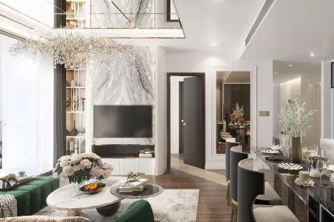 Кондоминиум с 2 спальнями в Банг-Кхо-Лаеме, Бангкок, Таиланд № 140020 - фото 2