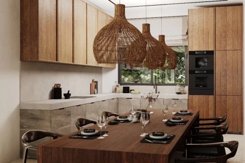 Вилла в Сураттхани, Таиланд с 2 спальнями  № 158281 - фото 3