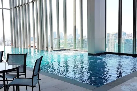 Studio dans le Condo à Watthana, Bangkok, Thaïlande  № 158280 - photo 29