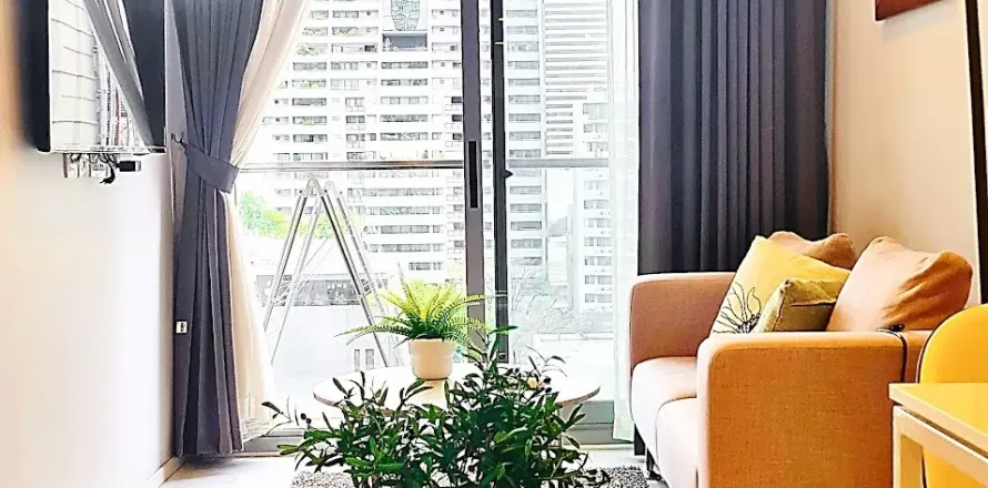 Studio dans le Condo à Watthana, Bangkok, Thaïlande  № 158280